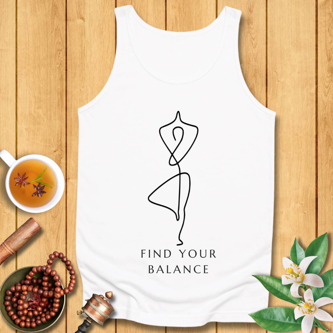 Find Your Balance Unisex Jersey Tank