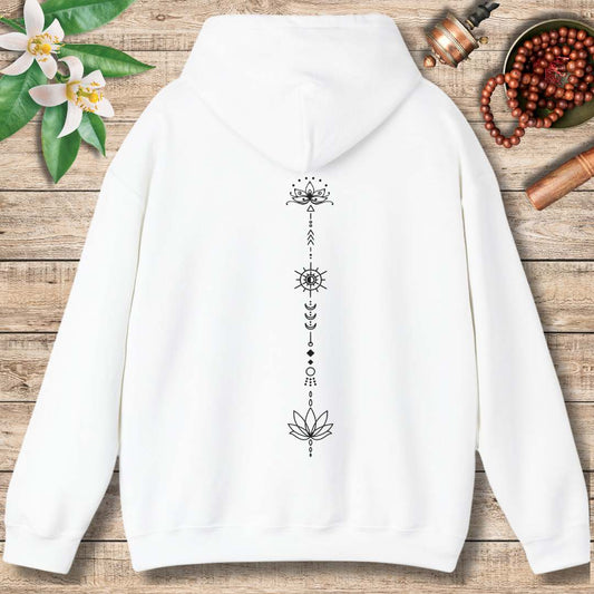 Boho Lotus (Back Only) Hoodie