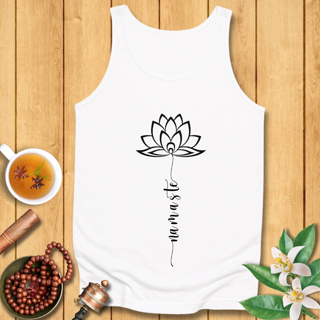 Serenity Namaste Lotus Unisex Jersey Tank