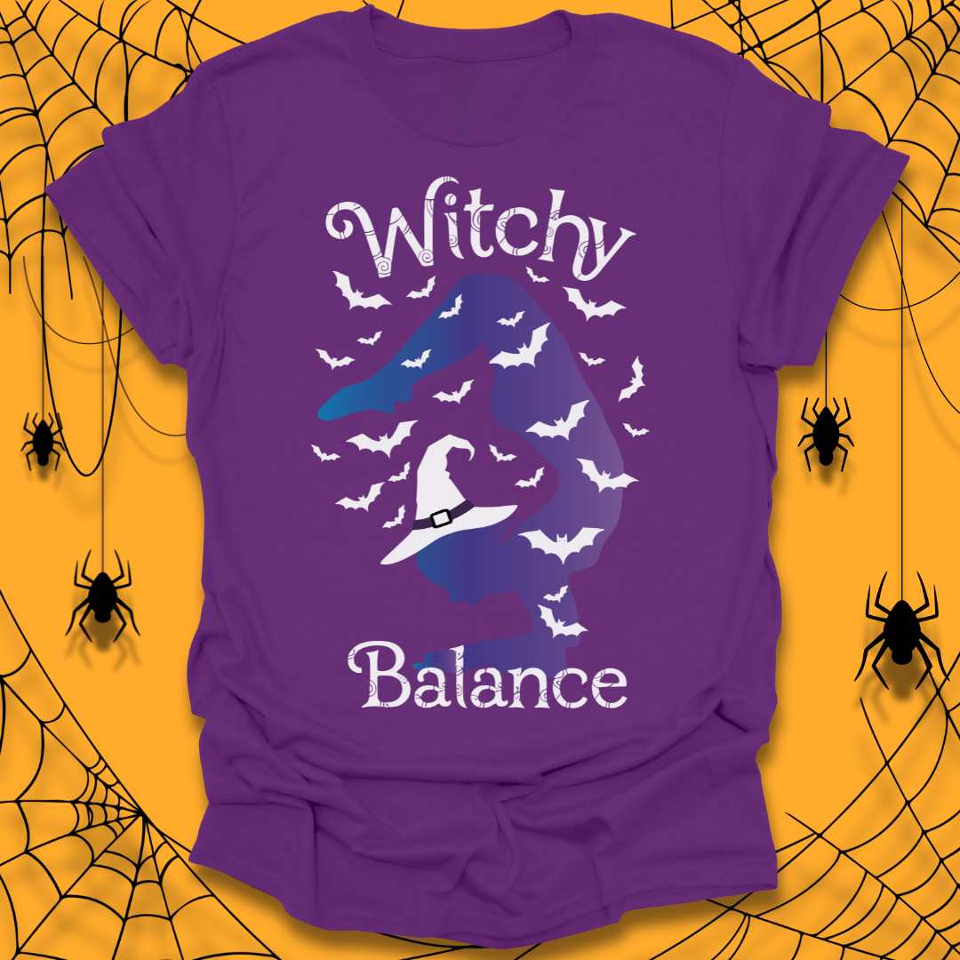 Witchy Balance Halloween T-Shirt