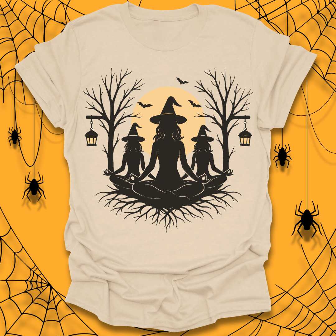 Witchy Meditation Halloween T-Shirt