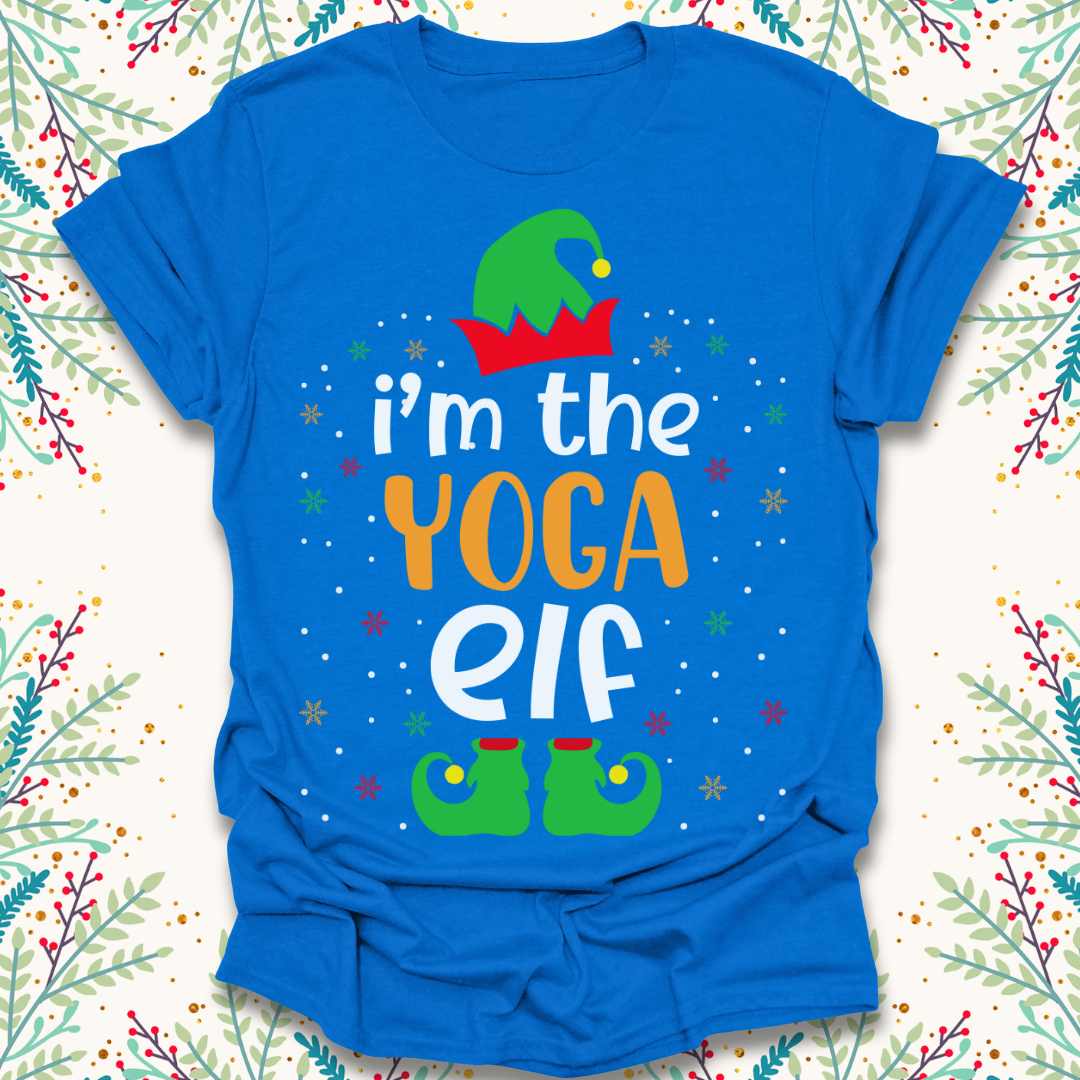 Yoga Christmas Elf T-Shirt