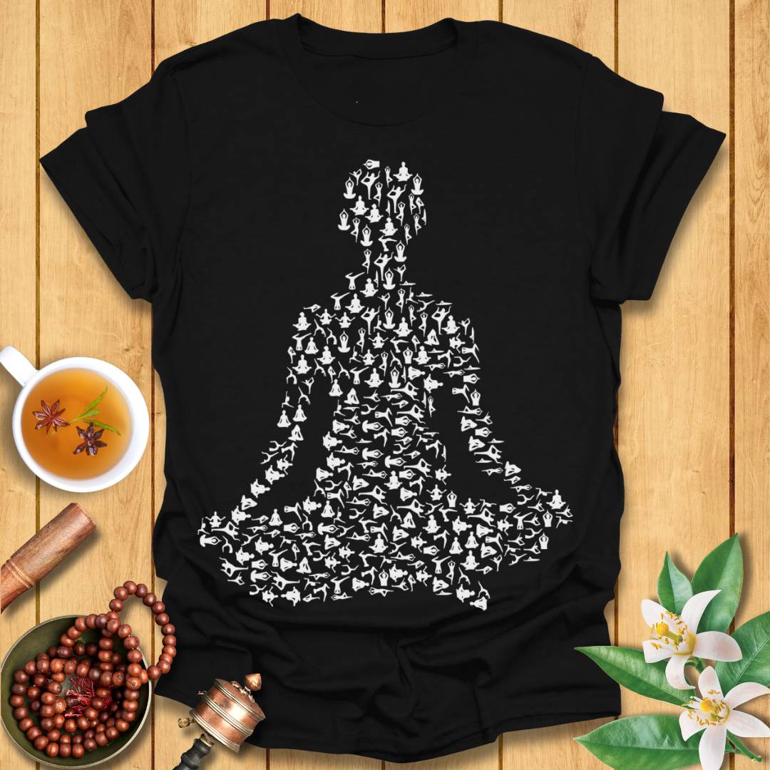 Yoga Pose Silhouette T-Shirt