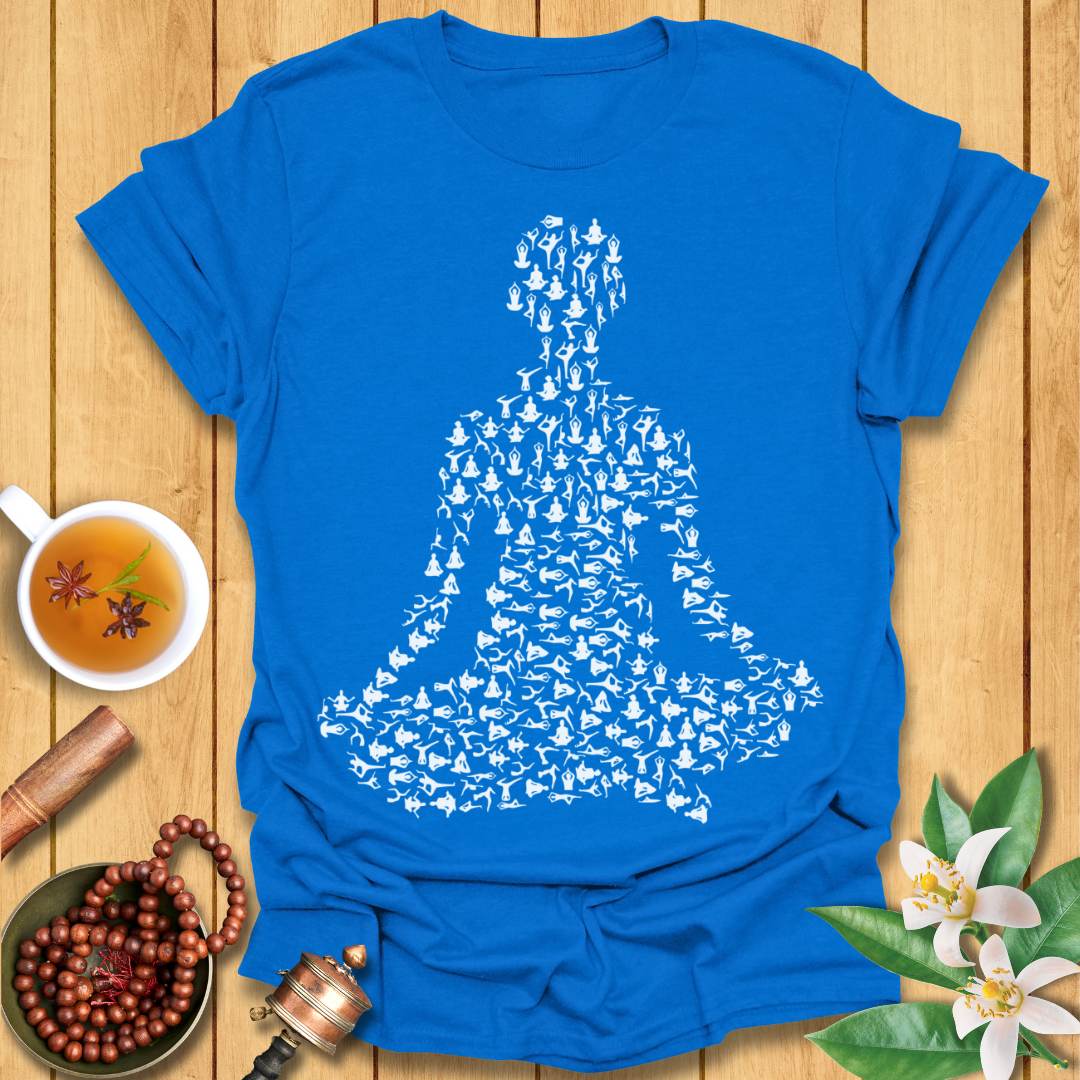 Yoga Pose Silhouette T-Shirt