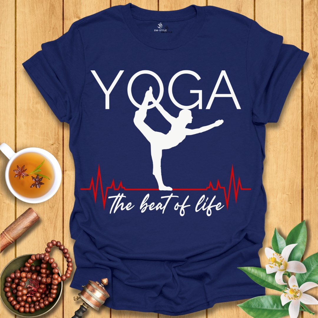 Yoga The Beat of Life T-Shirt