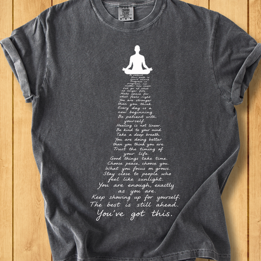You've Got this Affirmation Unisex Dyed T-Shirt