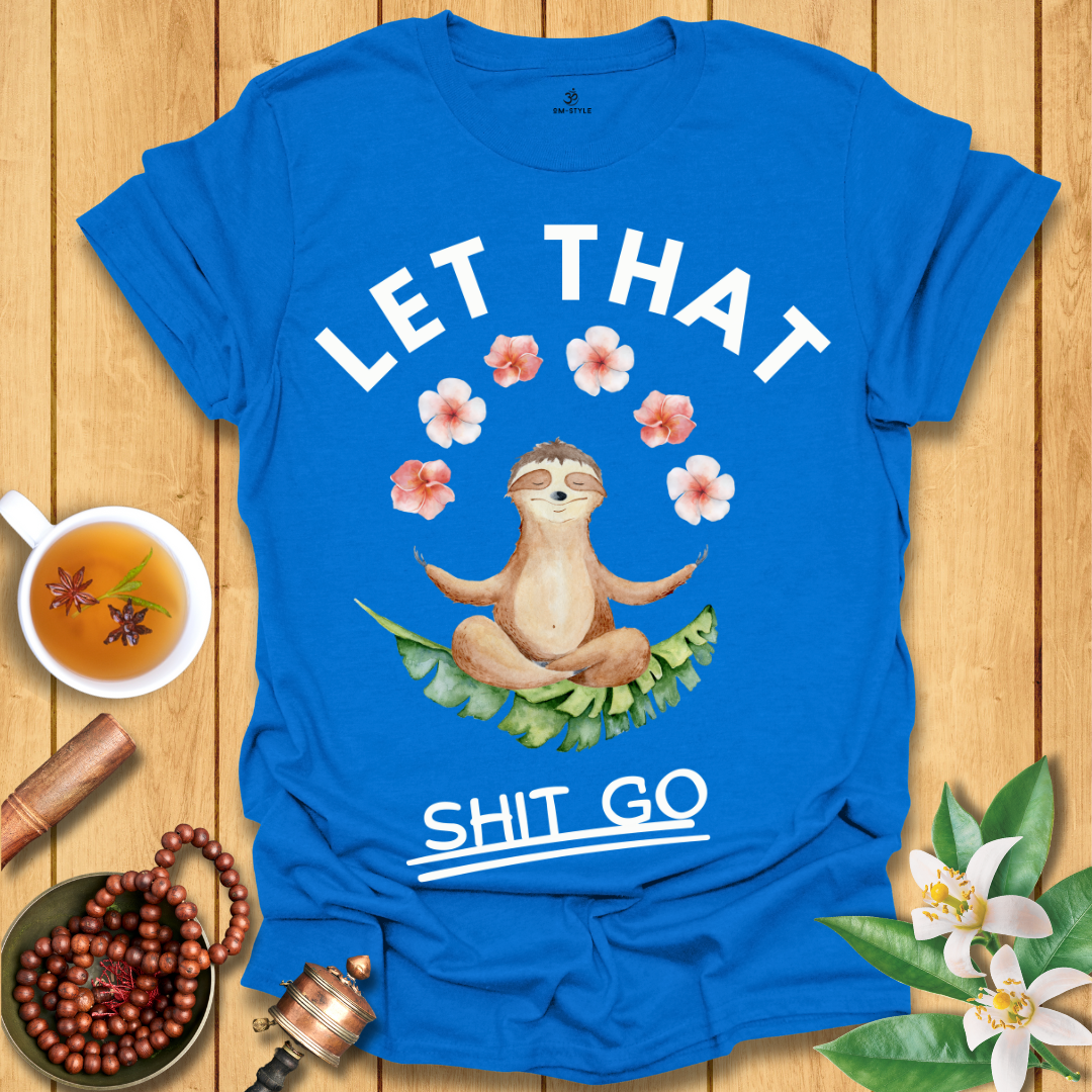 Zen Sloth Meditation T-Shirt