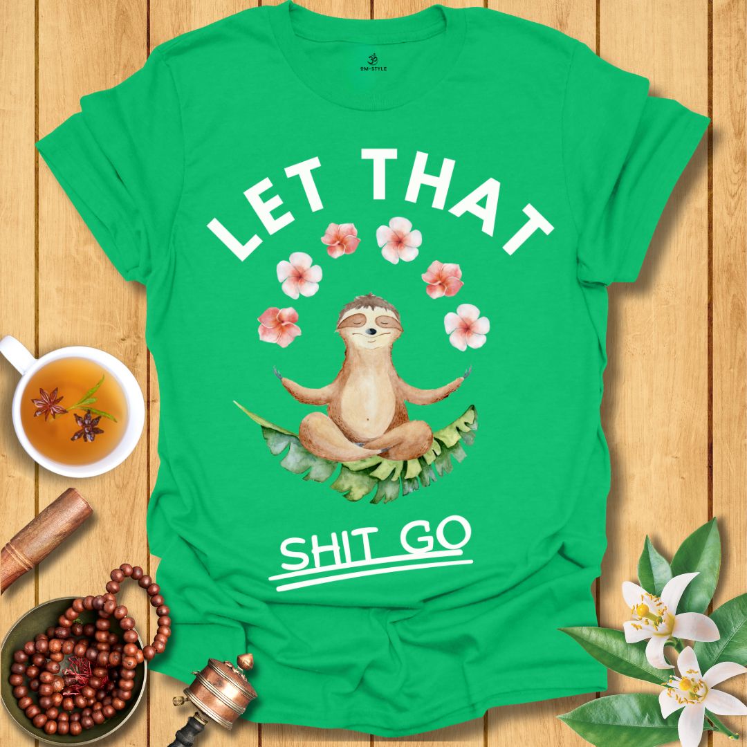 Zen Sloth Meditation T-Shirt