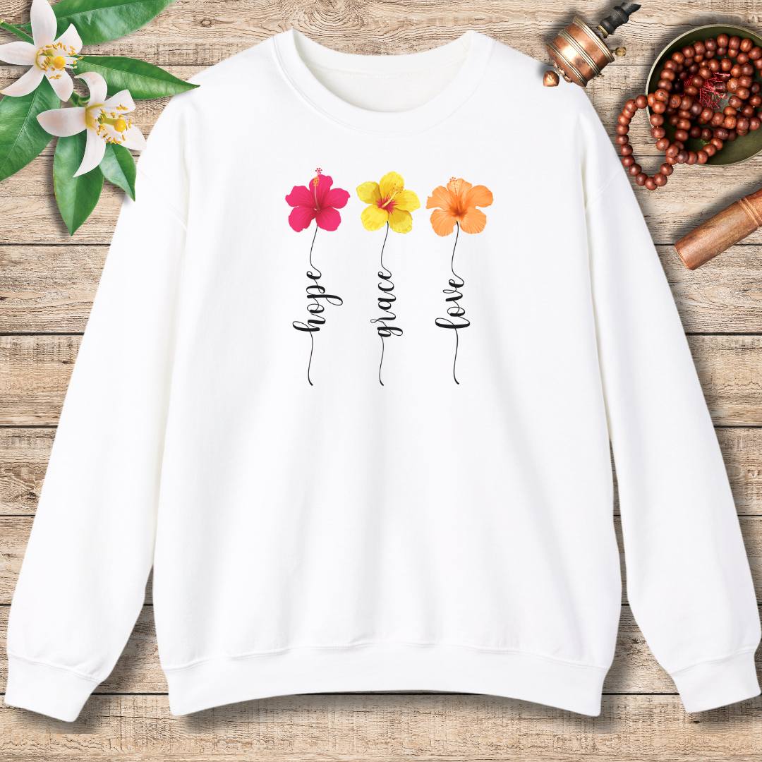 Hope, Grace, Love Sweatshirt