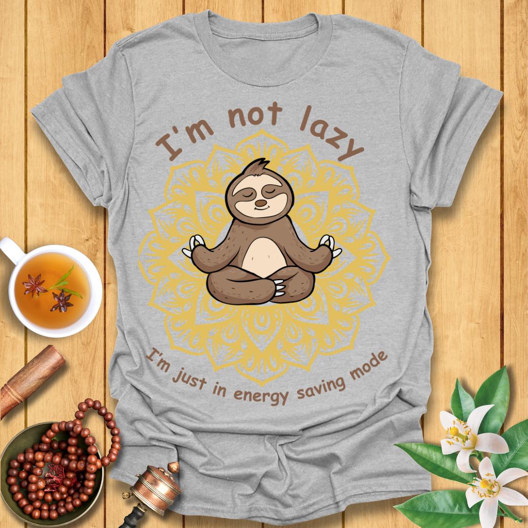 Relaxed Sloth Meditation T-Shirt