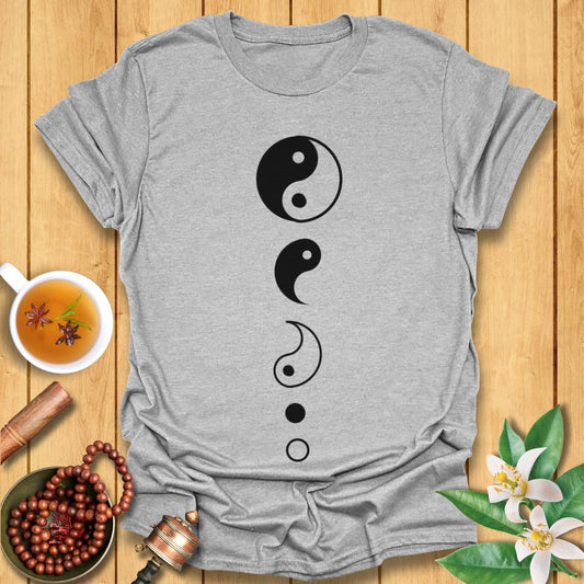 Deconstructed Yin Yang T-Shirt