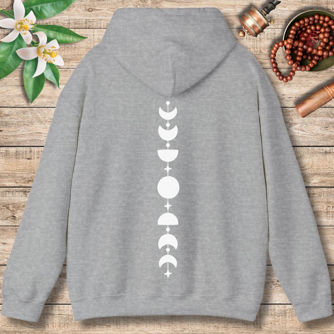 Lunar Phases (Back Only) Hoodie