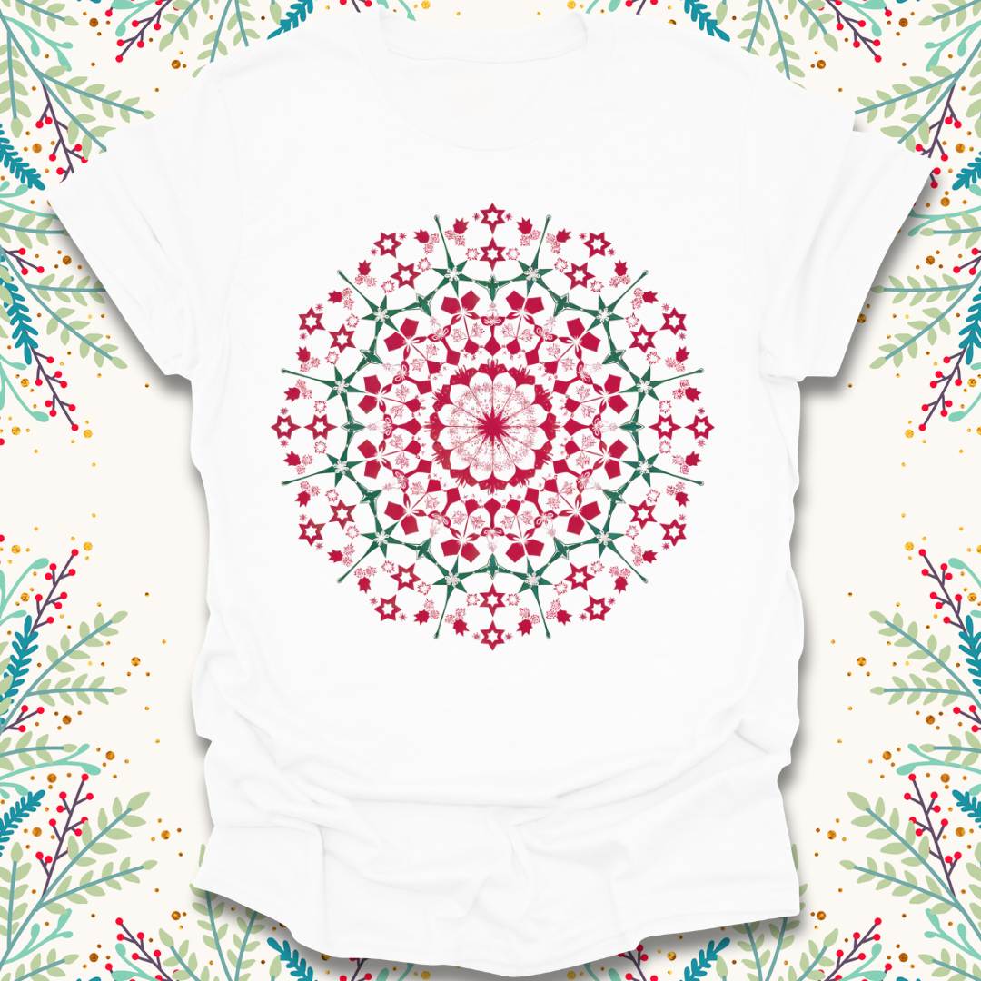 Christmas Mandala T-Shirt