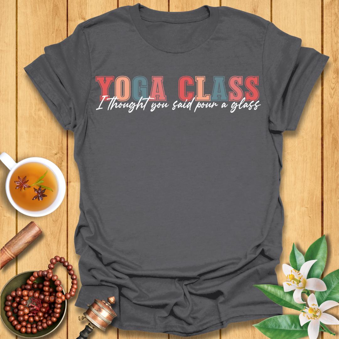 Funny Yoga Class T-Shirt