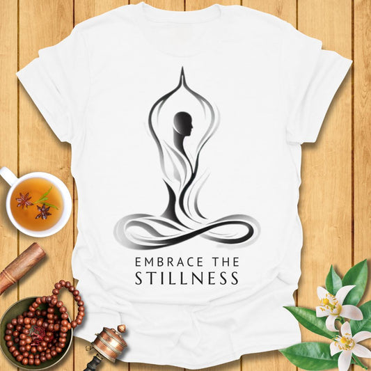Embrace The Stillness Pose  T-Shirt