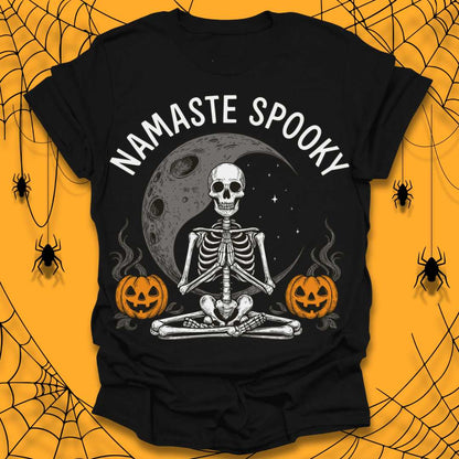 Namaste Spooky Halloween T-Shirt