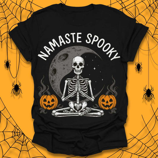Namaste Spooky Halloween T-Shirt