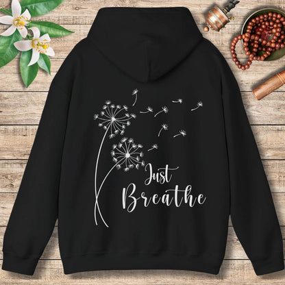 Calming Just Breathe (Back Only) Hoodie