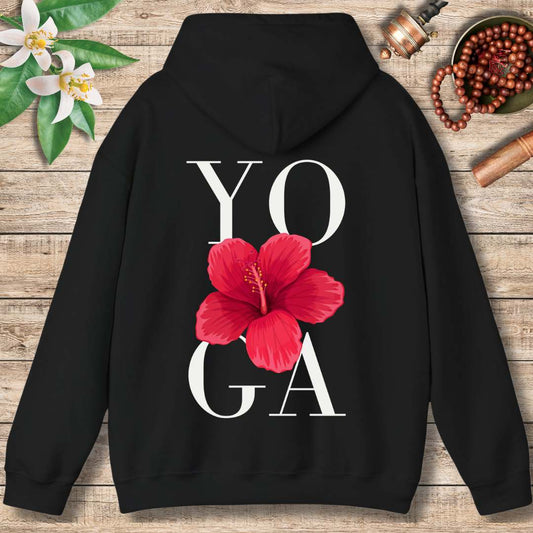 Yoga in Bloom (Back Only) Hoodie