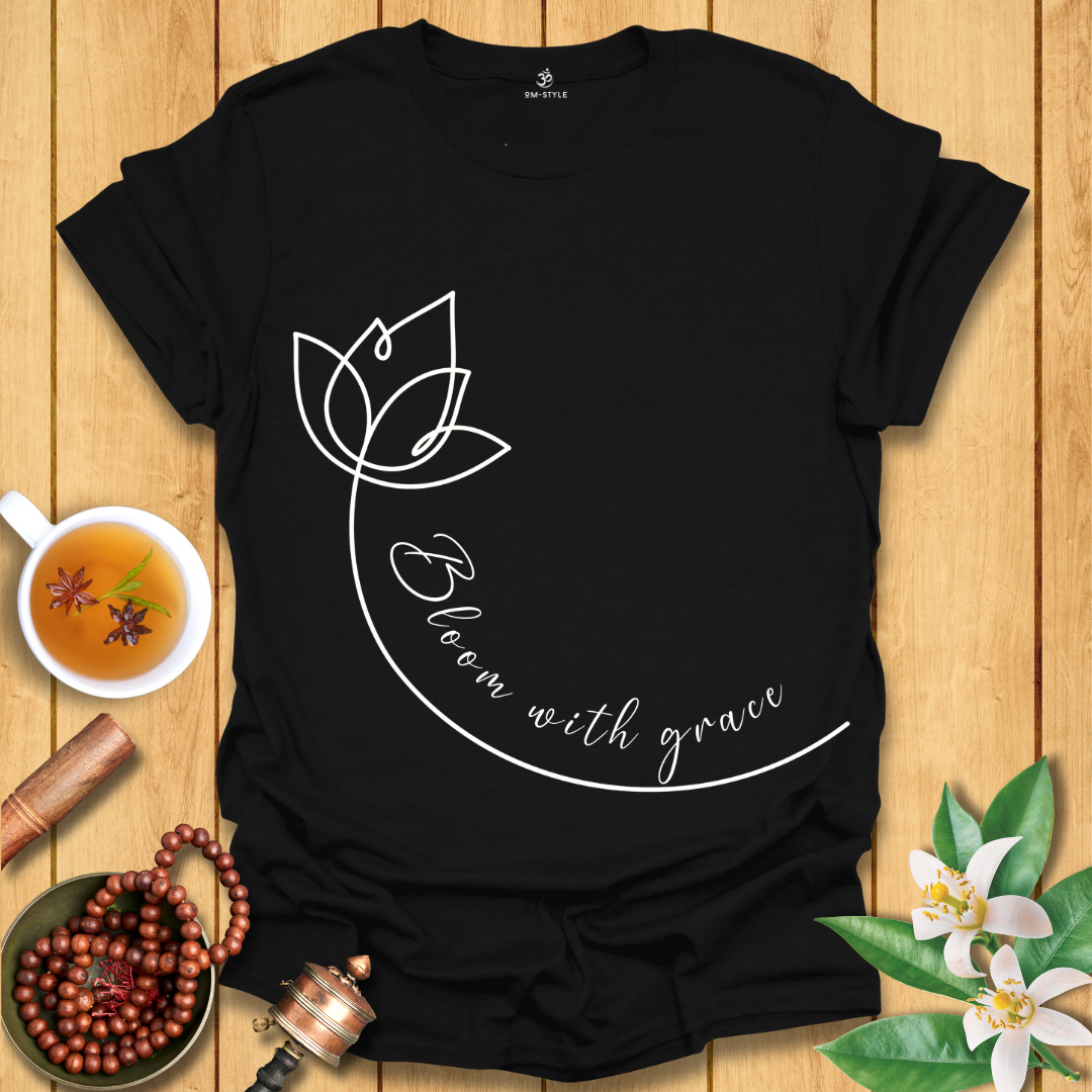 Bloom with Grace - T-Shirt