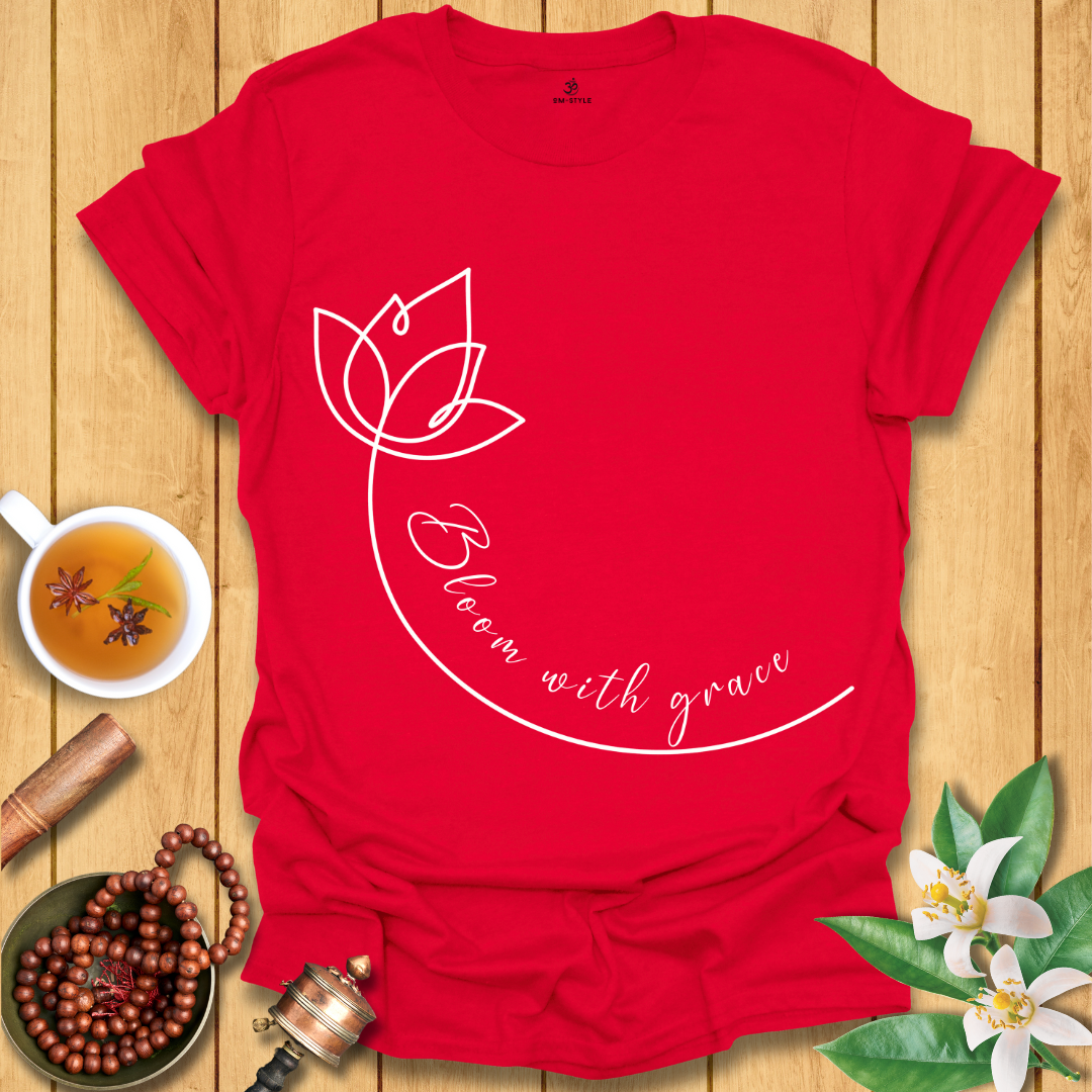 Bloom with Grace - T-Shirt