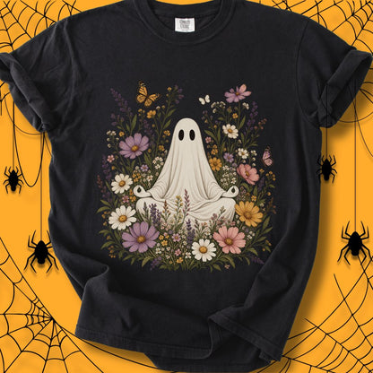 Blooming Spirit Halloween Unisex Dyed T-Shirt
