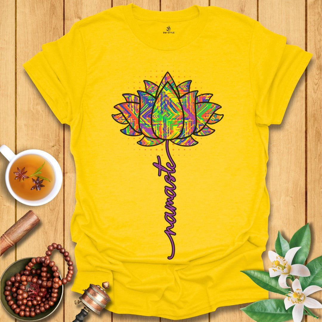 Boho Namaste Lotus T-Shirt