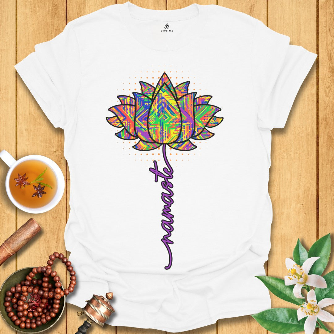 Boho Namaste Lotus T-Shirt