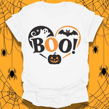 Boo! Fun and Spooky Halloween T-Shirt