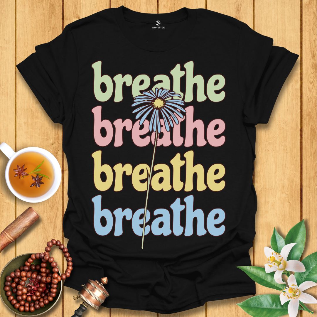 Breathe Deep Yoga T-Shirt