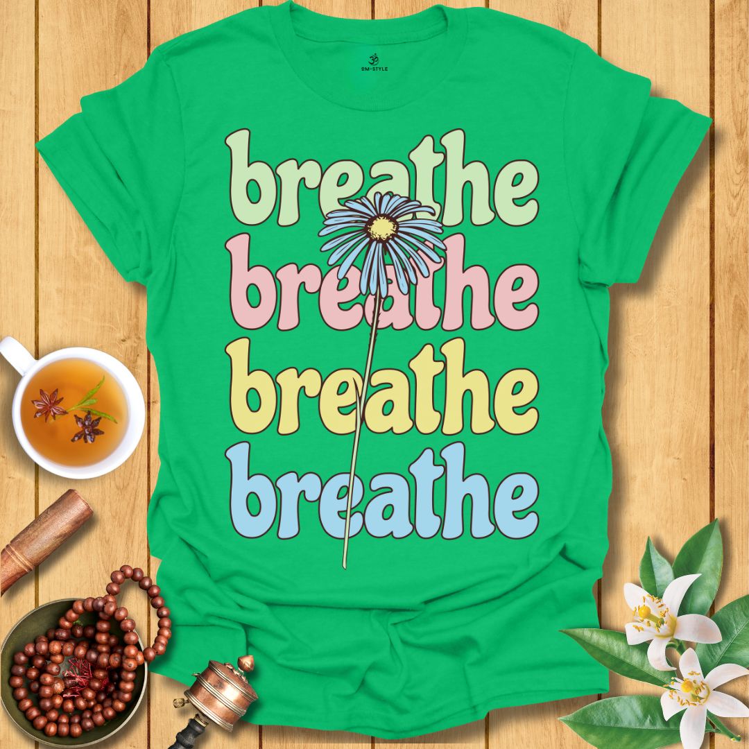 Breathe Deep Yoga T-Shirt