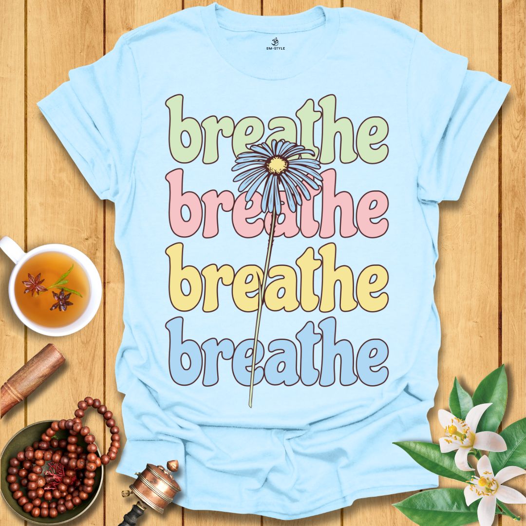 Breathe Deep Yoga T-Shirt