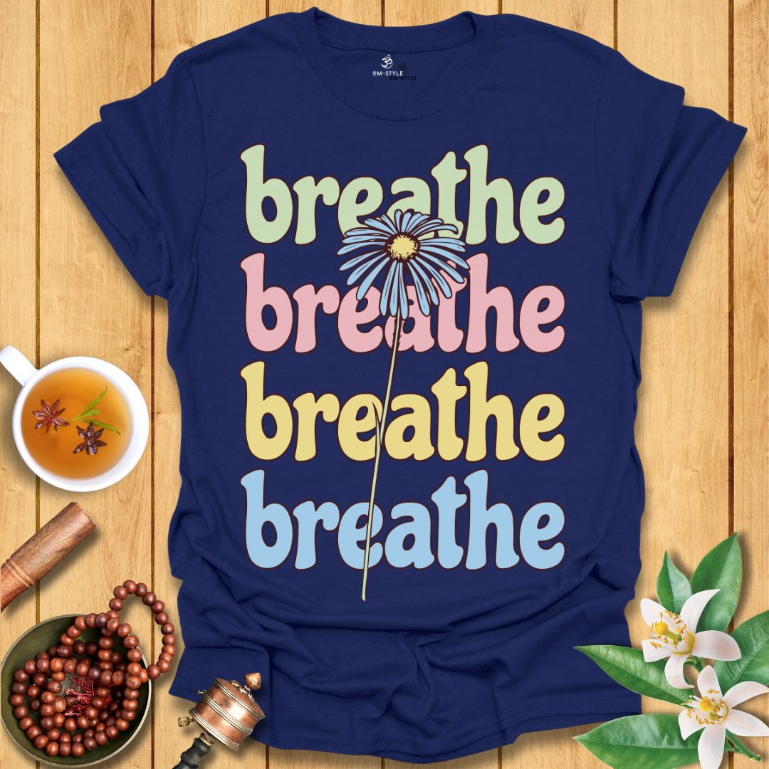 Breathe Deep Yoga T-Shirt