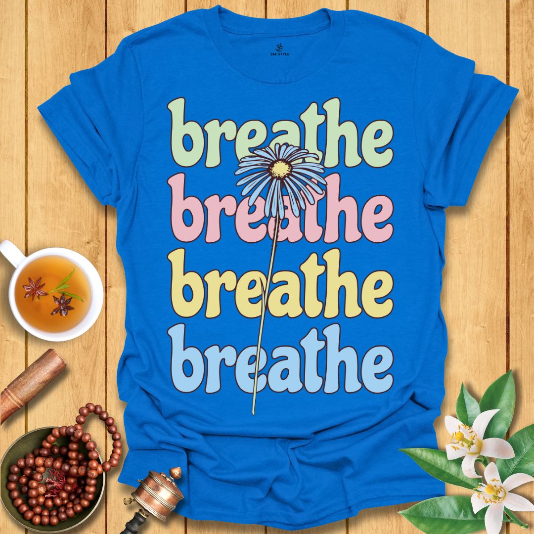 Breathe Deep Yoga T-Shirt