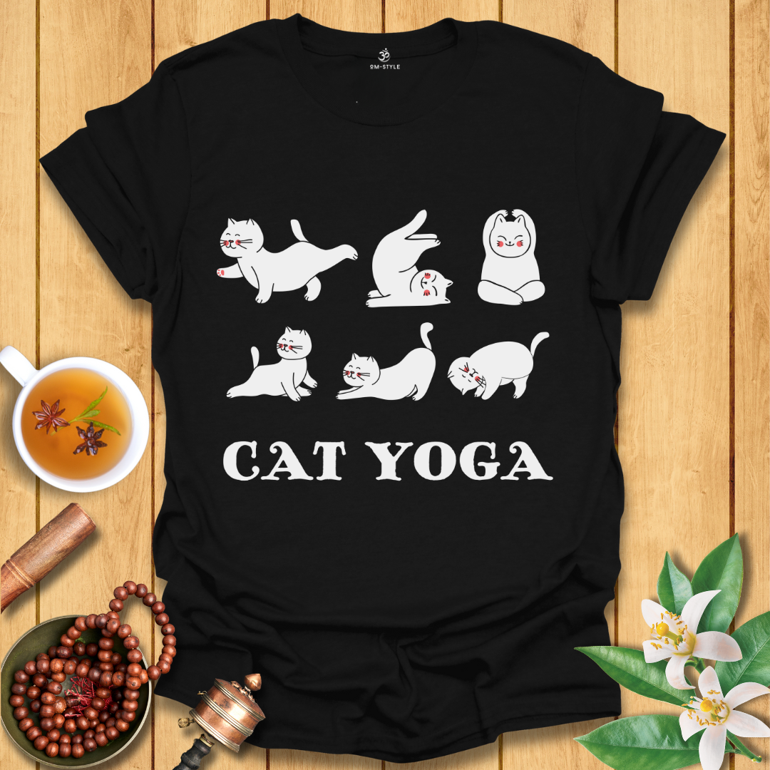 Cat YogaT-Shirt