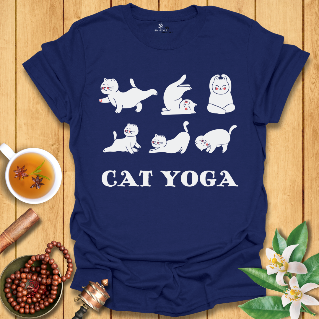 Cat YogaT-Shirt