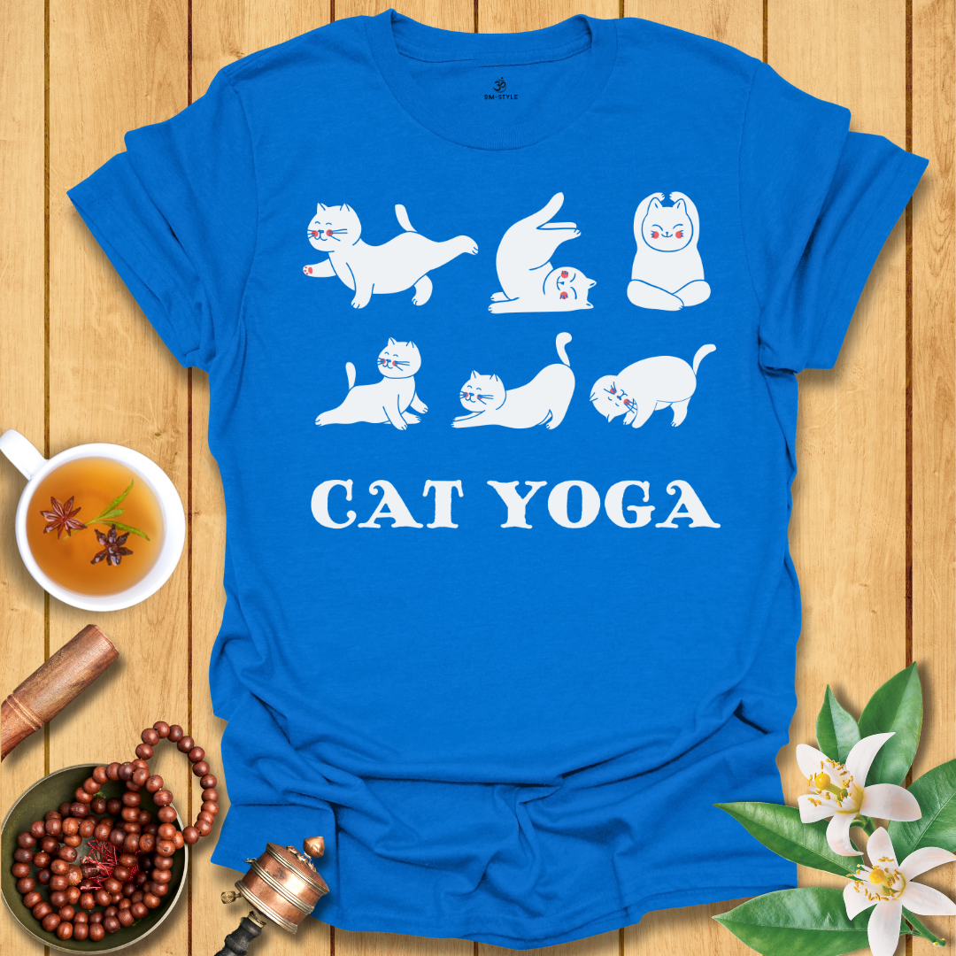 Cat YogaT-Shirt