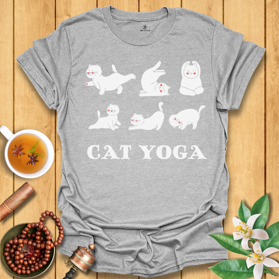 Cat YogaT-Shirt