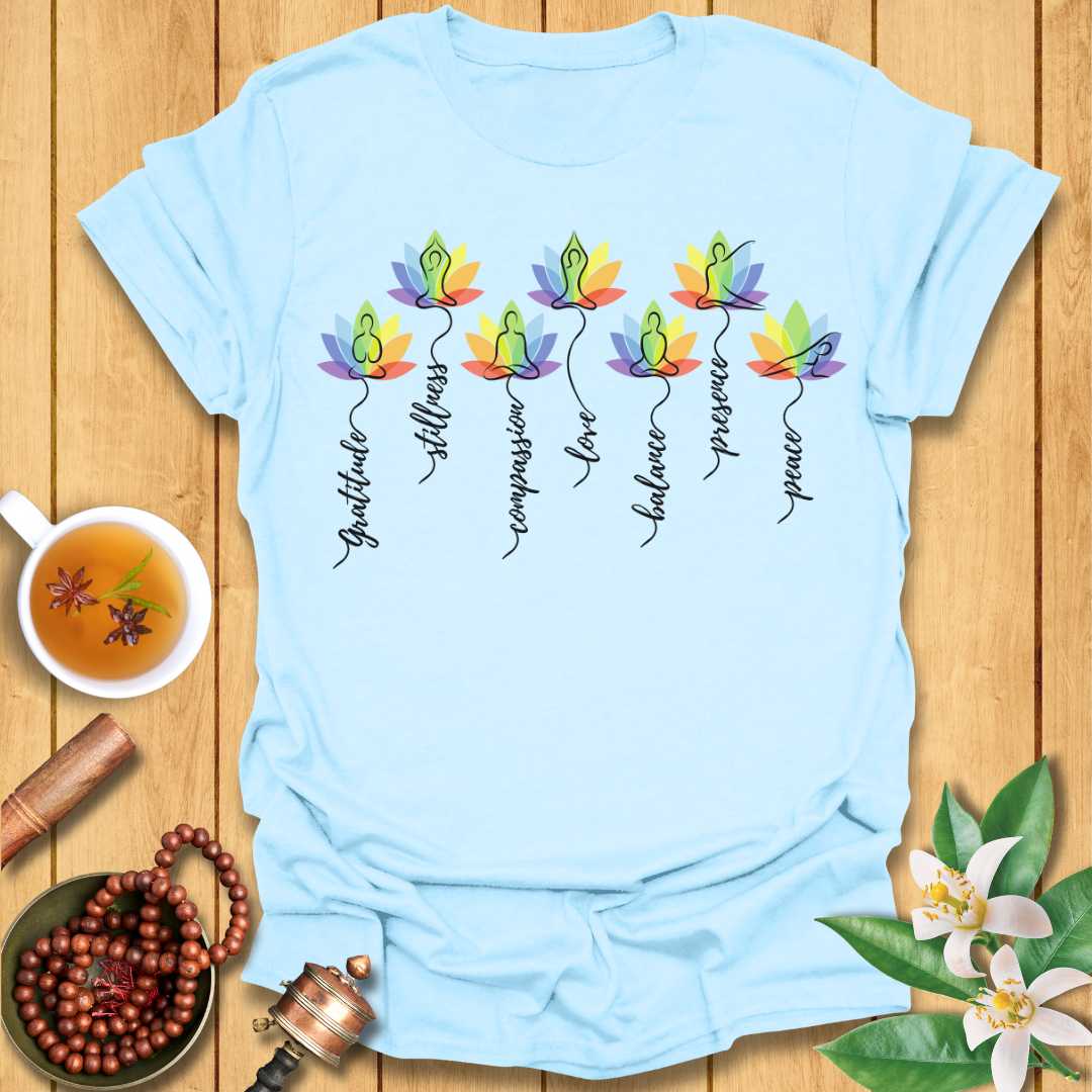Chakra Lotus Flow T-Shirt