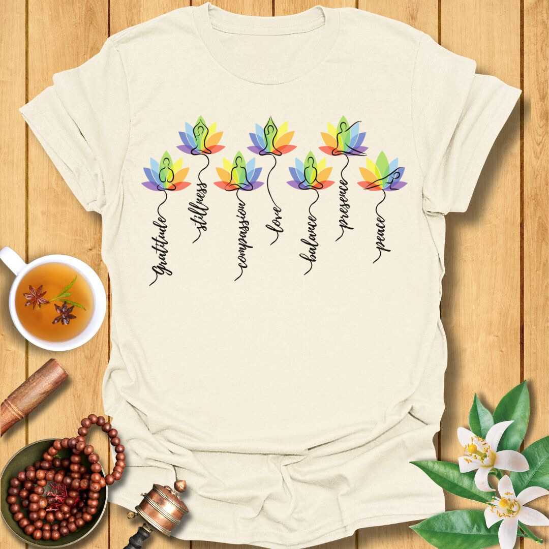 Chakra Lotus Flow T-Shirt