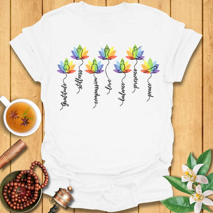 Chakra Lotus Flow T-Shirt