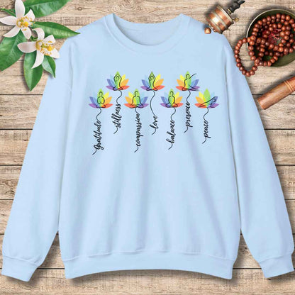 Chakra Lotus Flow Sweatshirt