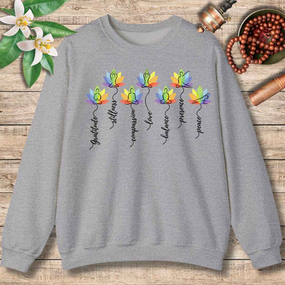 Chakra Lotus Flow Sweatshirt