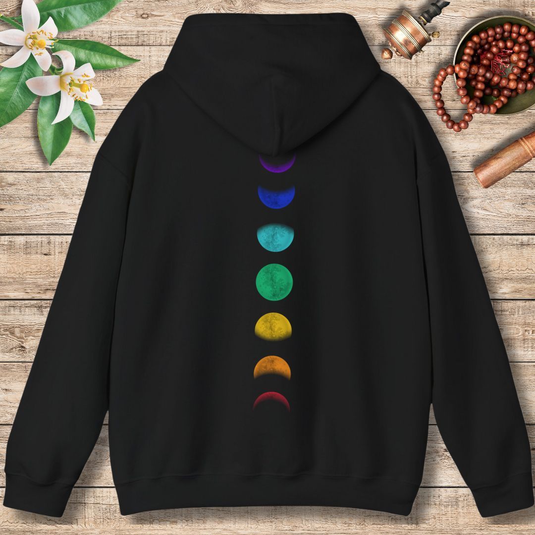 Chakra Moon (Back Only) Hoodie