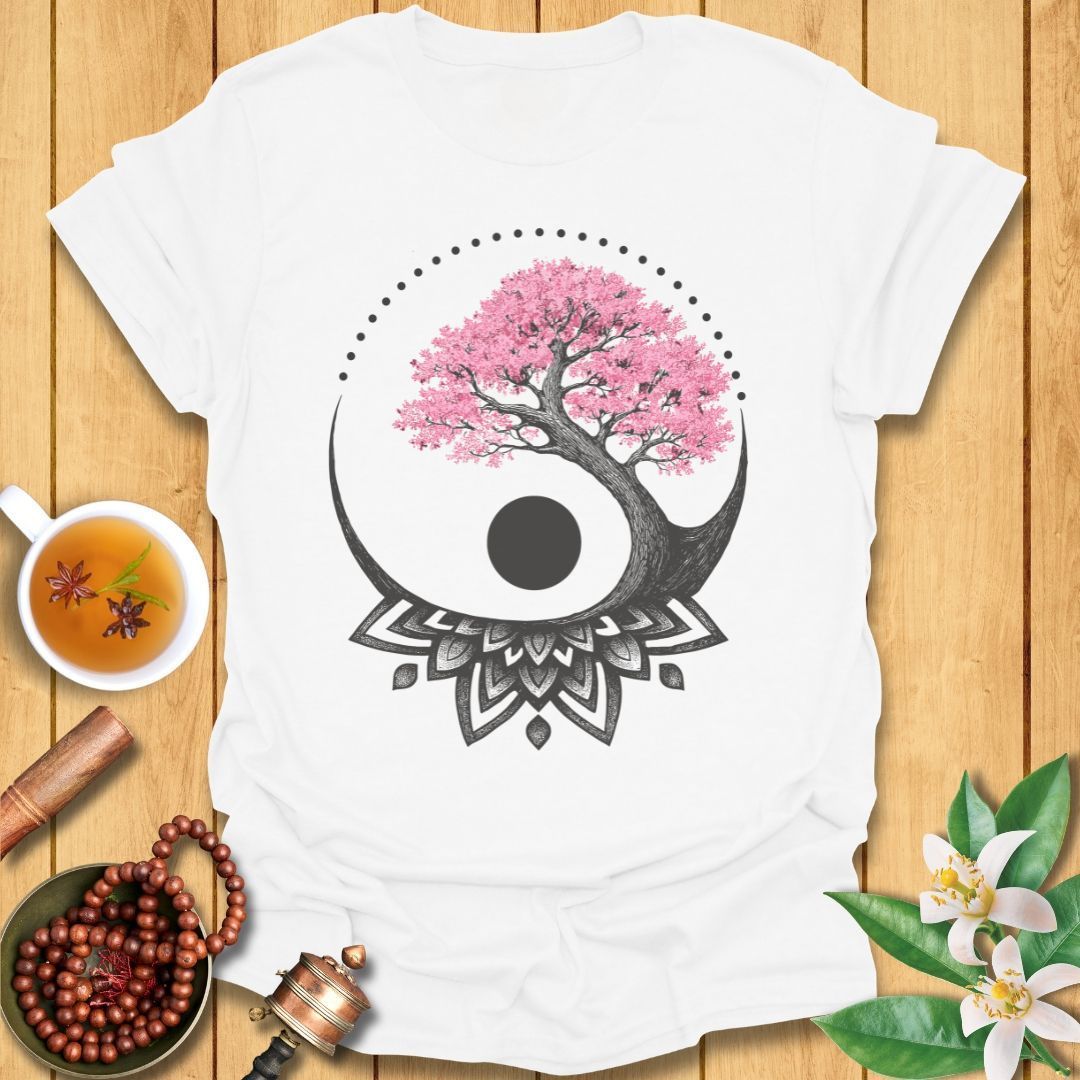 Cherry Blossom Mandala T-Shirt
