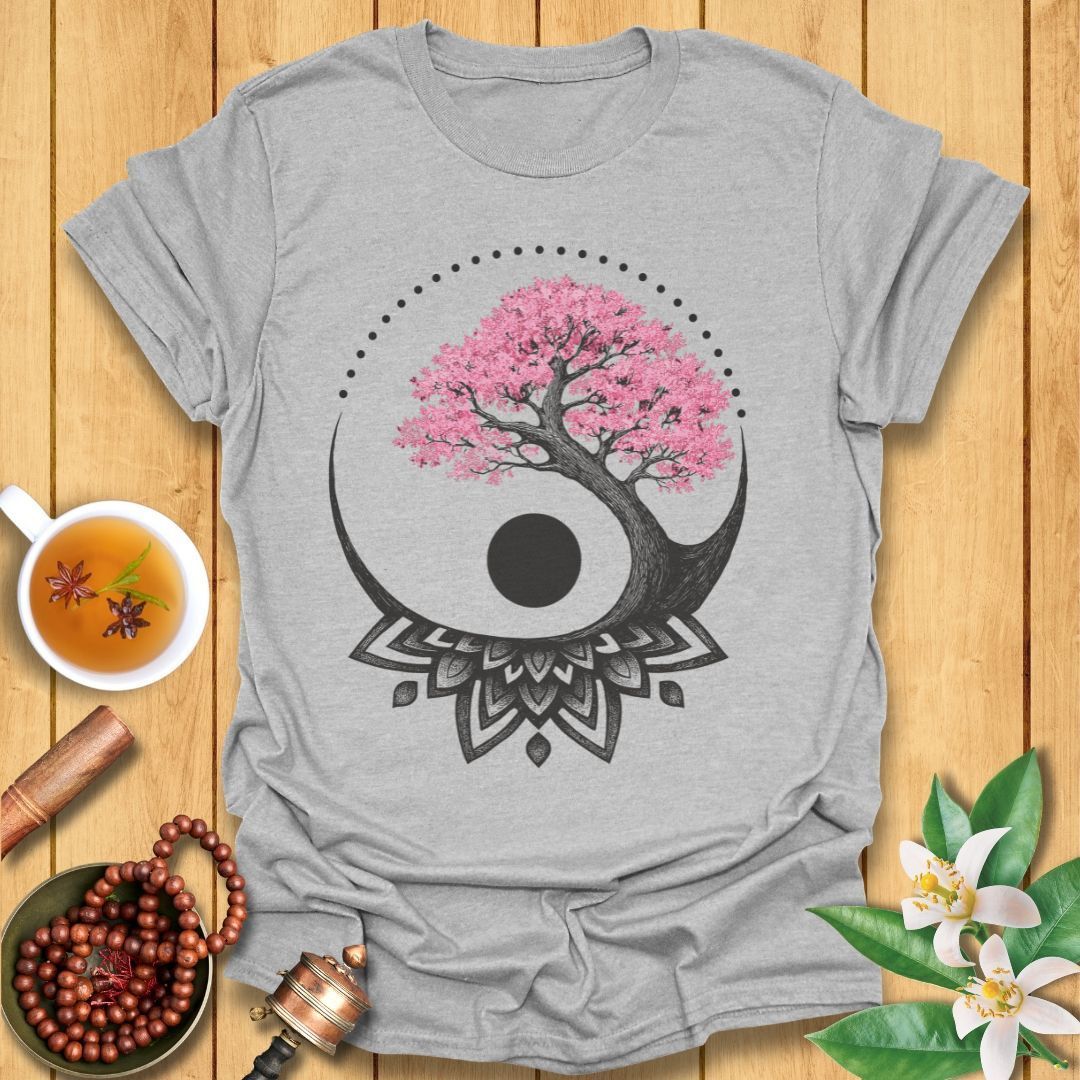 Cherry Blossom Mandala T-Shirt
