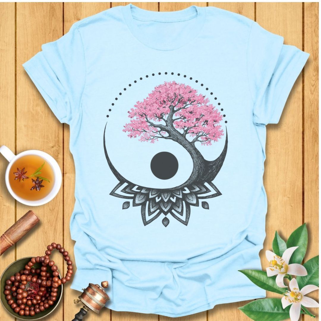 Cherry Blossom Mandala T-Shirt