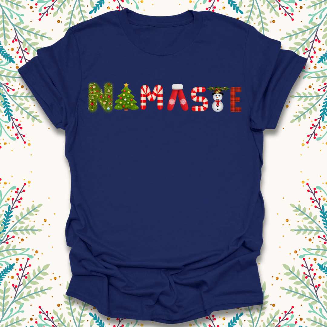 Christmas Namaste T-Shirt