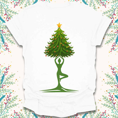 Christmas Tree Pose T-Shirt