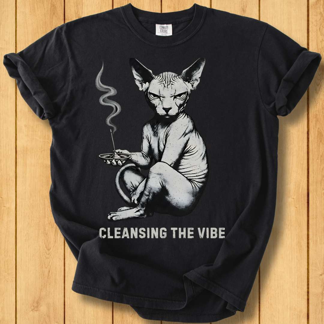 Cleansing The Vibe Unisex Garment-Dyed T-Shirt